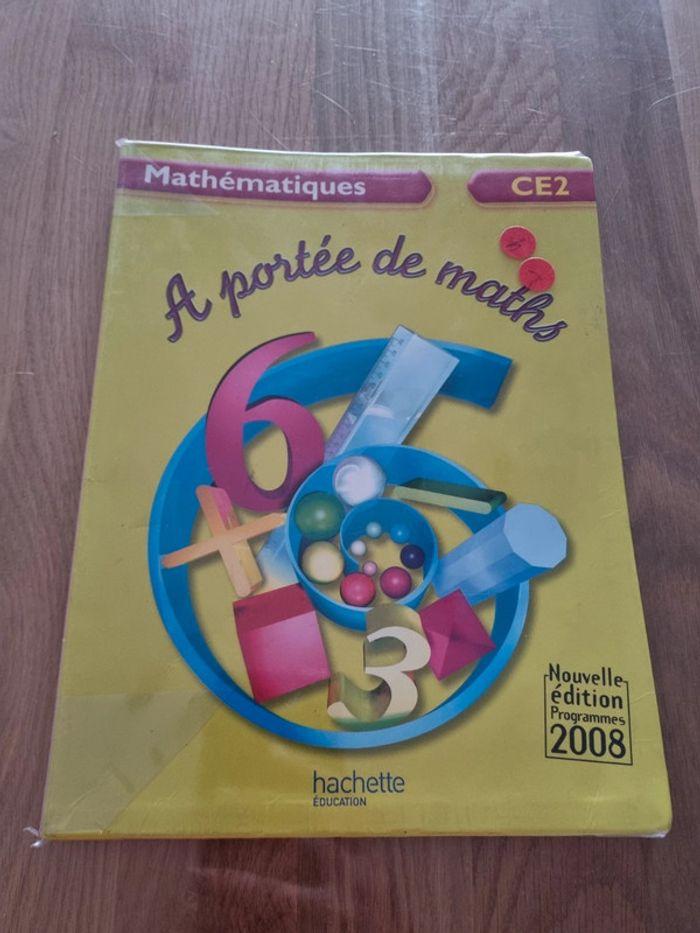 Manuel de mathématiques CE2 - photo numéro 1