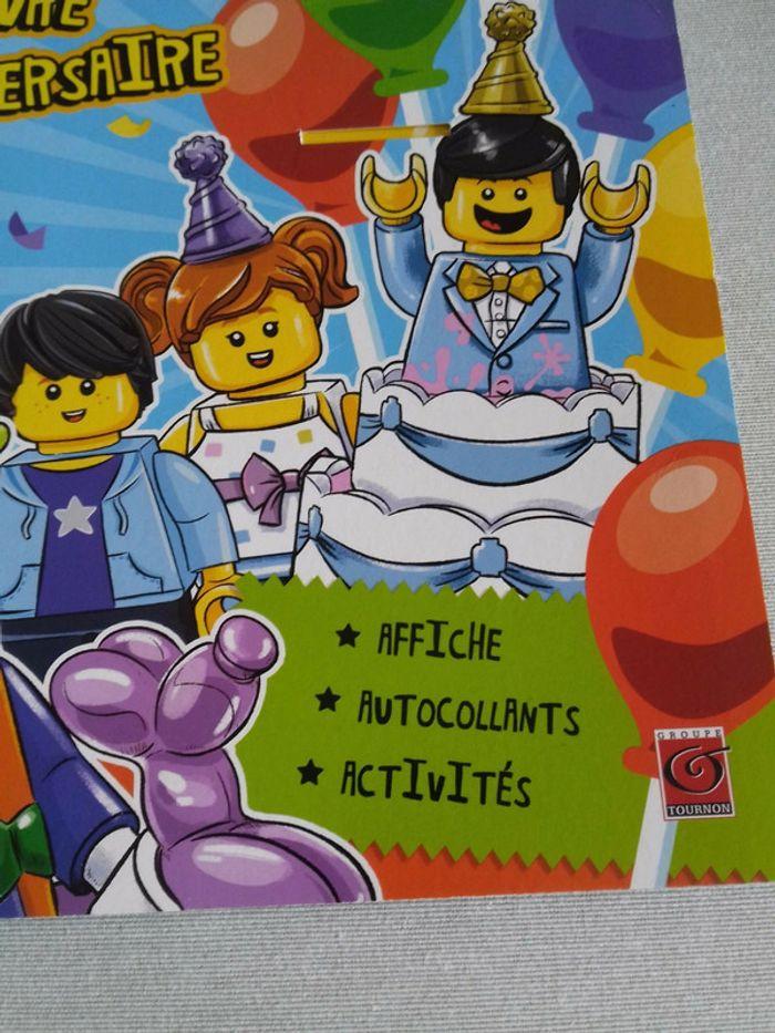 Livre d'anniversaire et activités lego - photo numéro 2