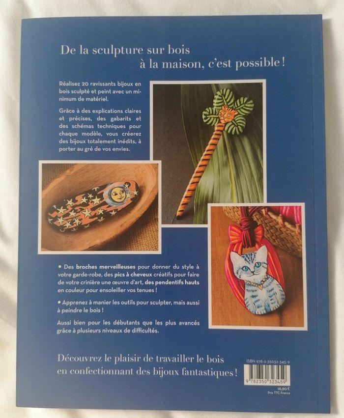 Livre DIY / Loisirs créatifs / Bijoux en bois - photo numéro 4