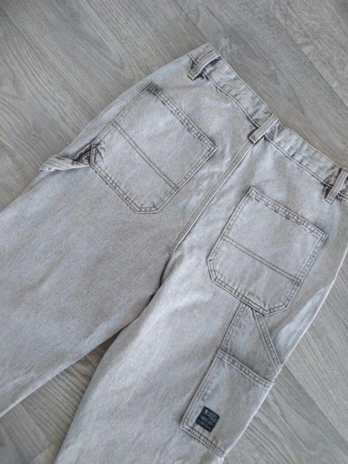 Pantalon cargo enfant garcon Taille S gris - photo numéro 6