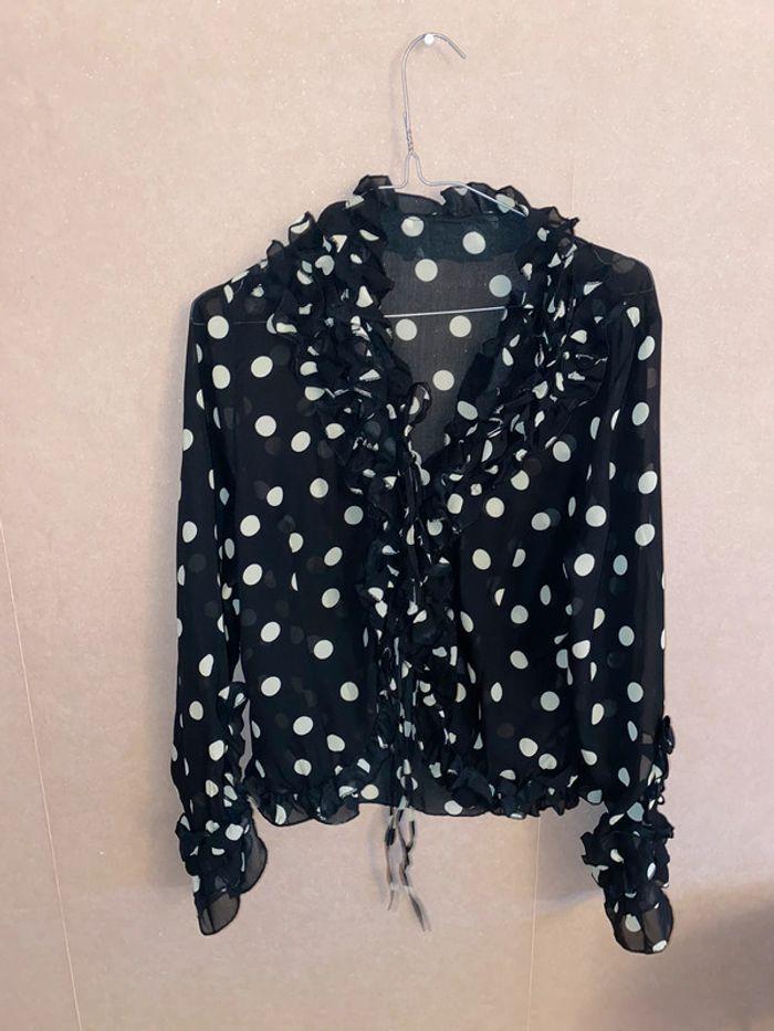 Vintage polka dot shirt - photo numéro 4