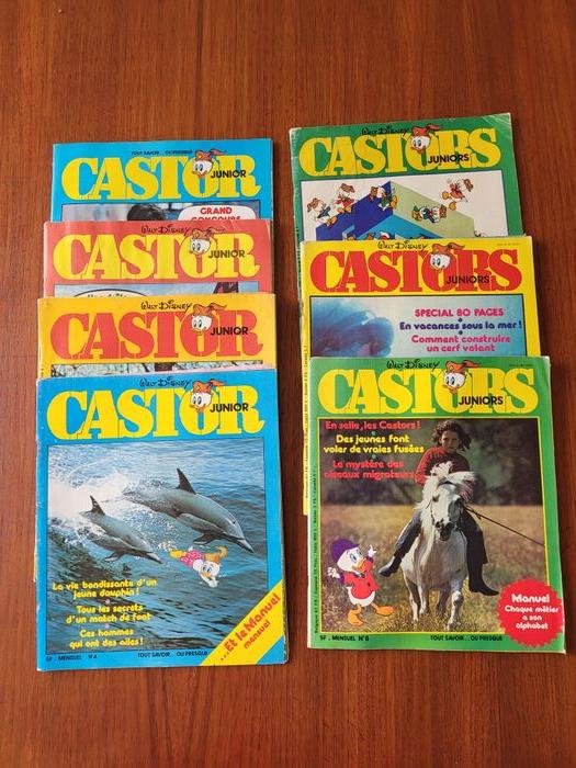 7 magazines Castor Junior - Disney - vintage 1978 - photo numéro 1