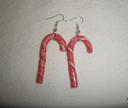 Boucles  d'oreilles  sucre d orge fimo