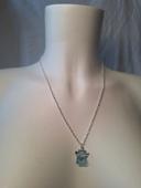 Collier ourson bleu