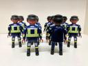 Playmobil pompiers personnages x10