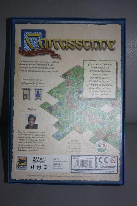 jeu neuf Carcassonne Z-Man complet 7 ans+ - photo numéro 2