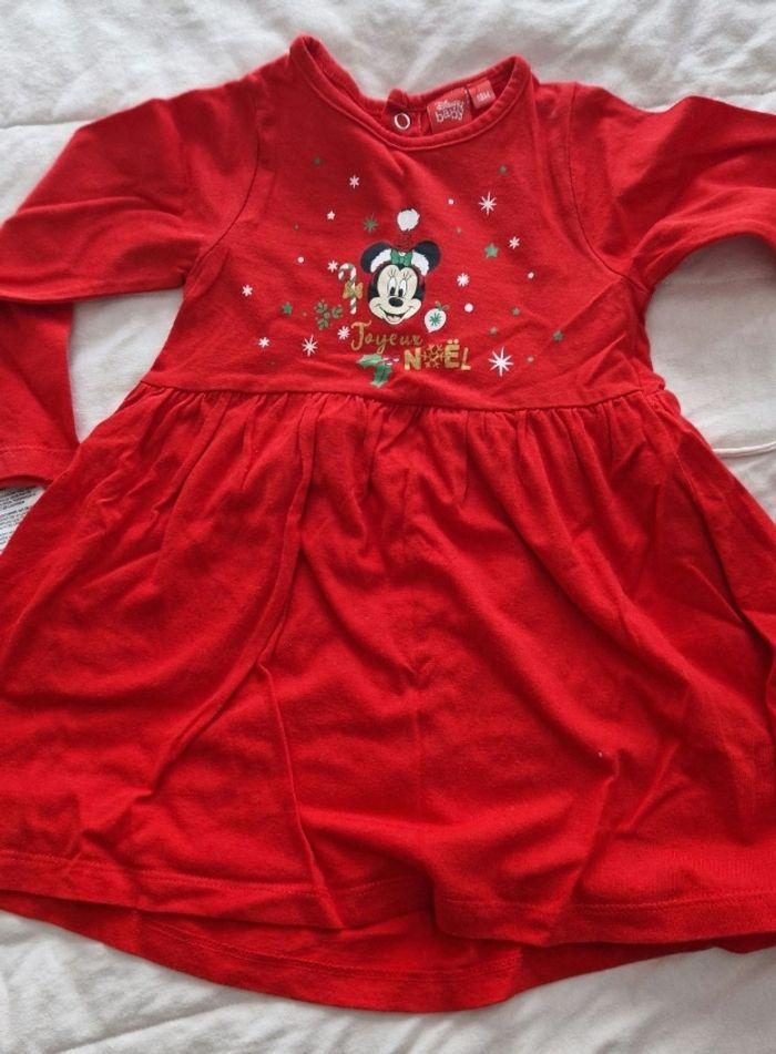 Ensemble robe et legging de Noël Disney 18 mois - photo numéro 2