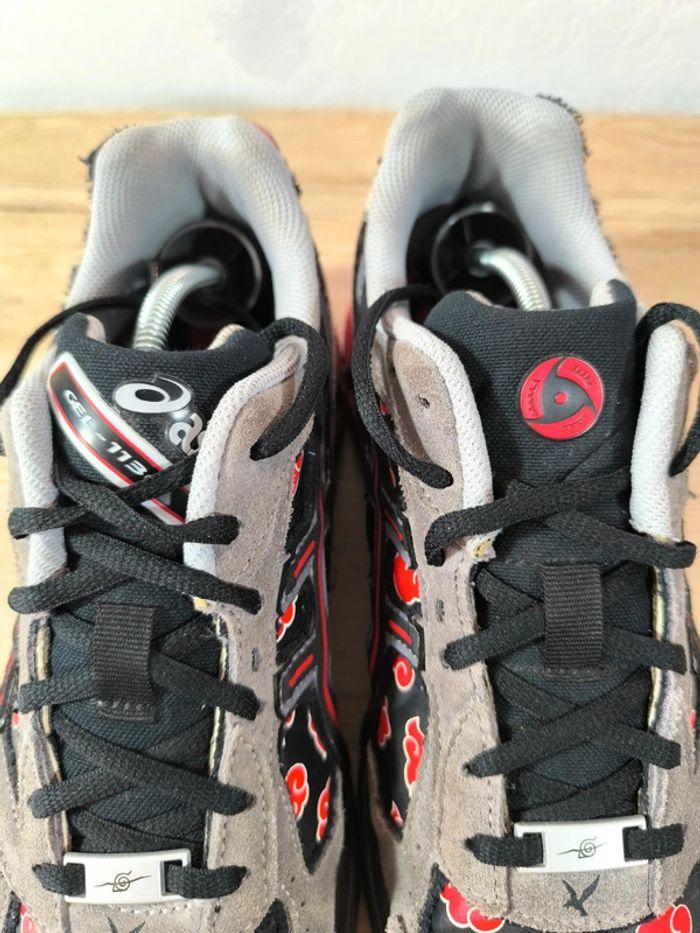 Baskets Asics gel 1130 édition limitée Naruto très bon état noir et rouge pointure 42.5 - photo numéro 7