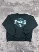 👕 Sweat University Rare Vintage y2k 90s 2000s MHSAA Championships Finals Noir Taille M 👕