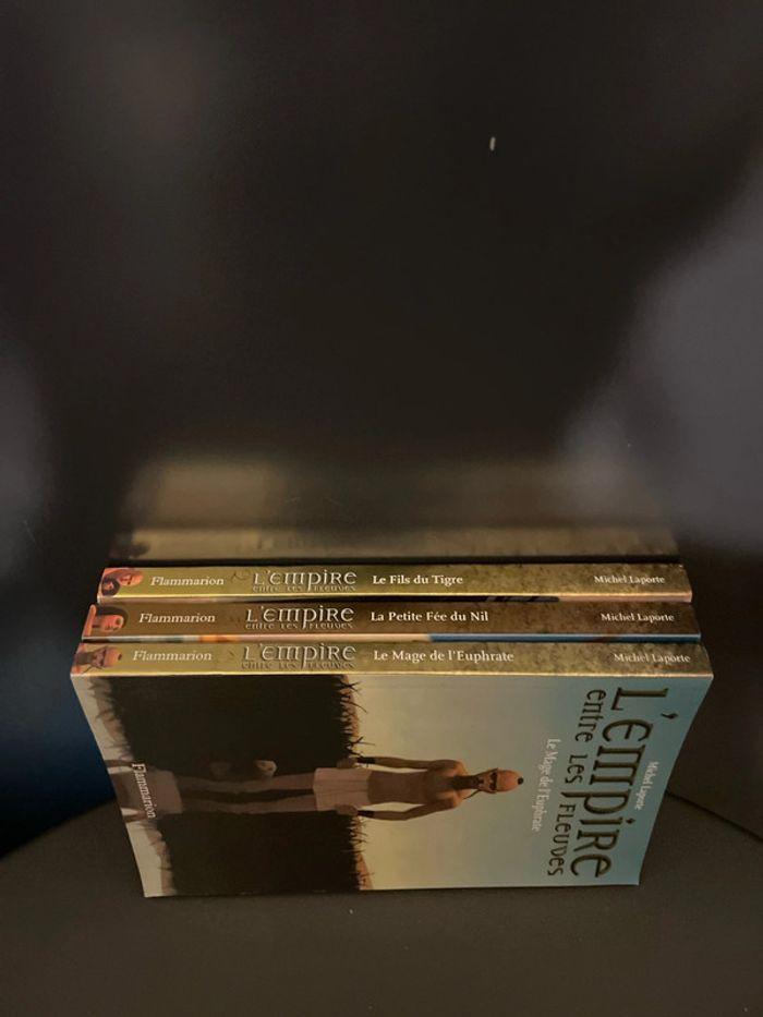 Trilogie lot de 3 livres de Michel Laporte L empire entre les fleuves - photo numéro 5