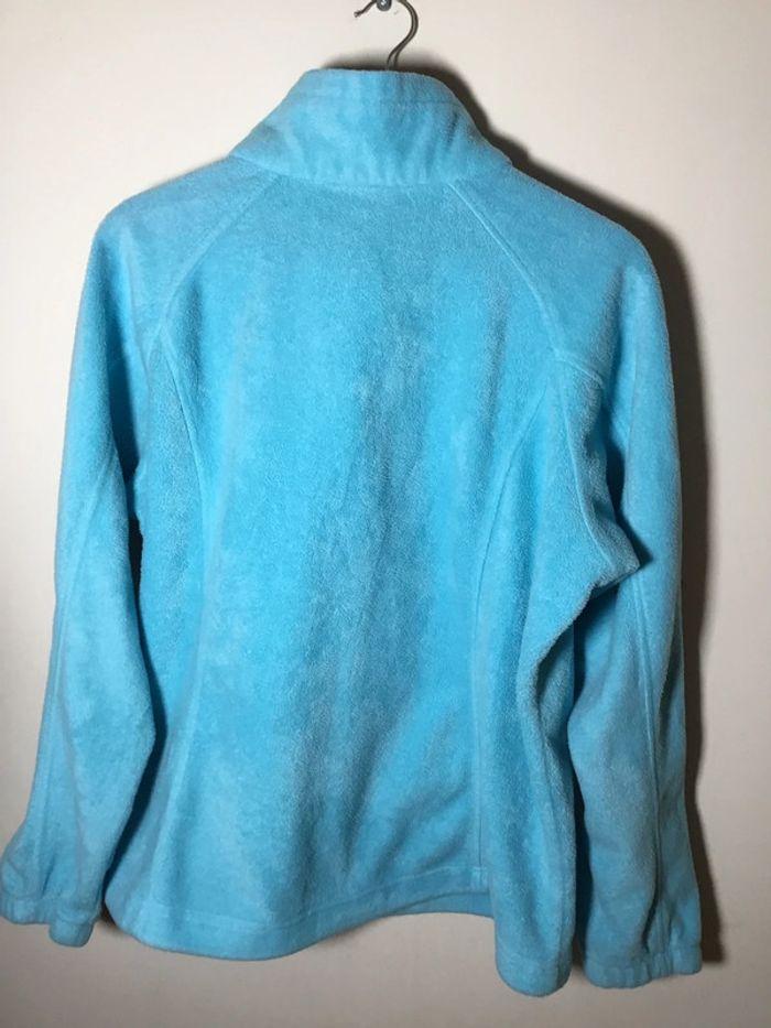 Veste polaire pour femme Columbia bleu clair taille 1X 157 - photo numéro 2