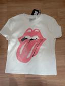 T-shirt Rolling Stones neuf 36