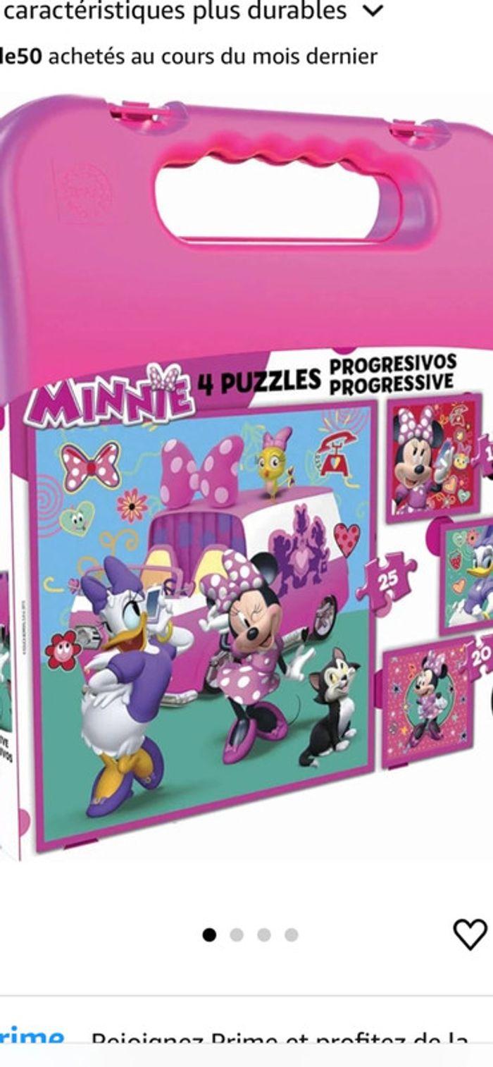 Lot puzzle évolutif Disney Minnie