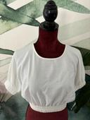 Top Zara blanc neuf