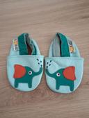 Chausson cuir Lookids 0/6 mois