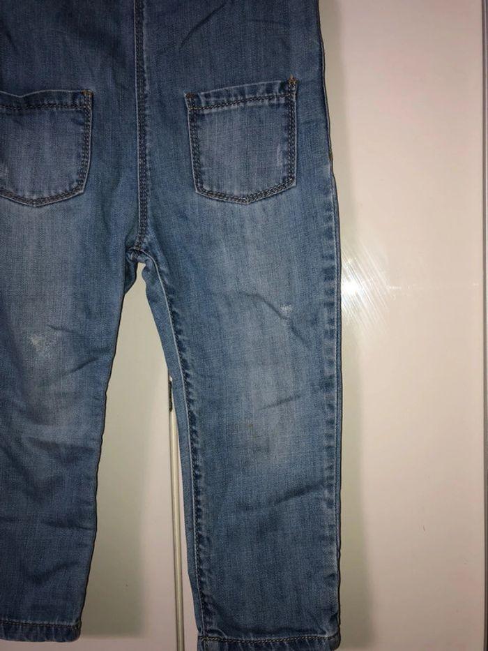 Salopette jeans Zara 2/3ans - photo numéro 3