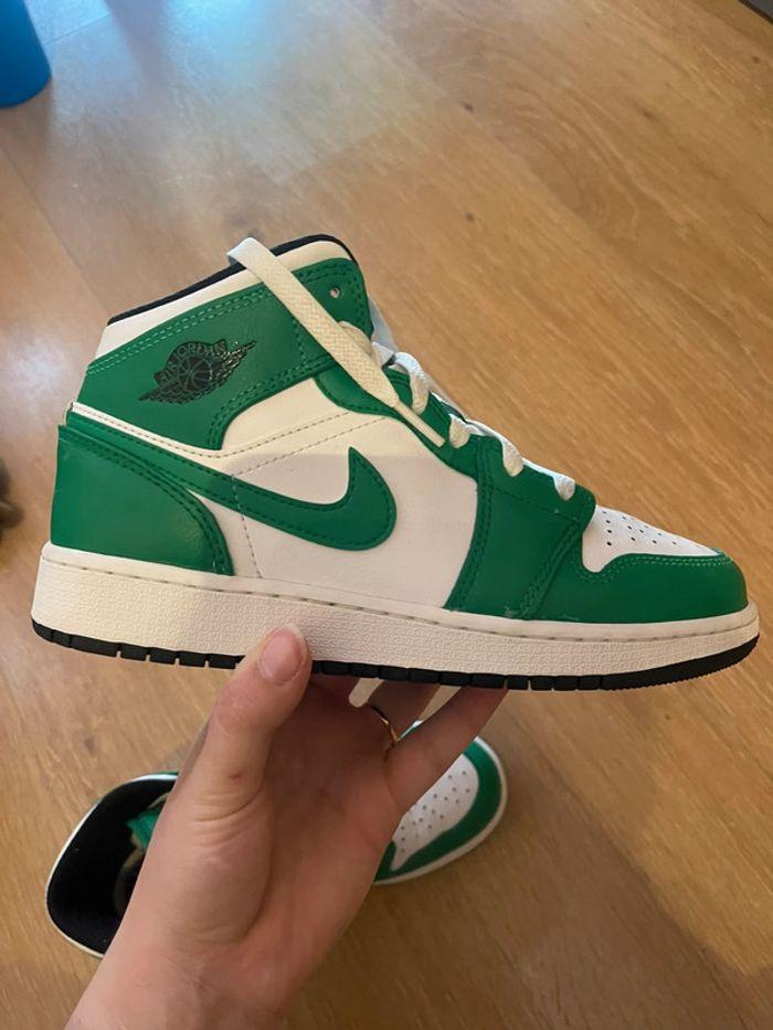 Air Jordan 1 mid lucky Green - photo numéro 9