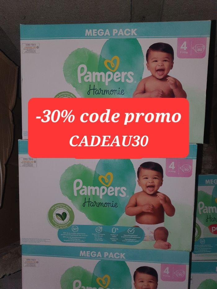 Couches pampers harmonie taille 4 160couches