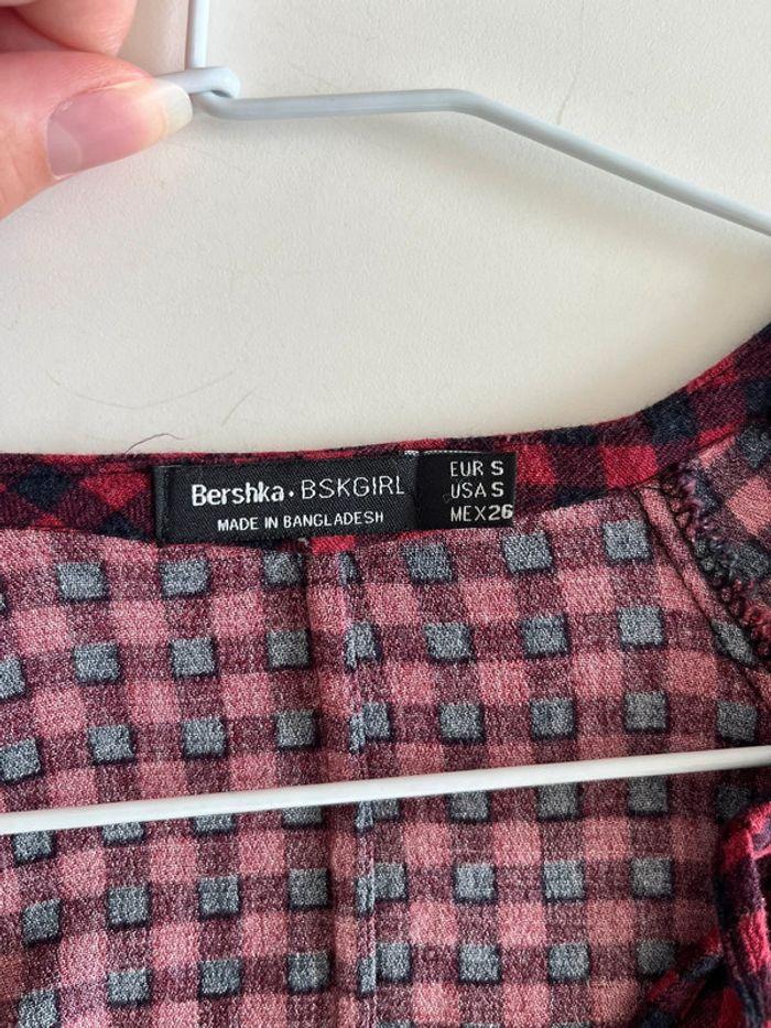 Blouse à carreaux Bershka - photo numéro 6