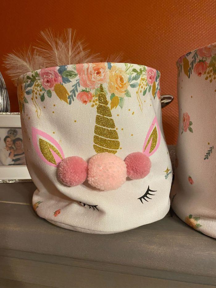 Set de 2 paniers enfant "Licorne" - photo numéro 4