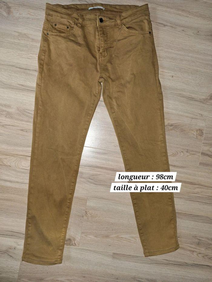 Jeans camel femme Kalisson taille 42 - photo numéro 1