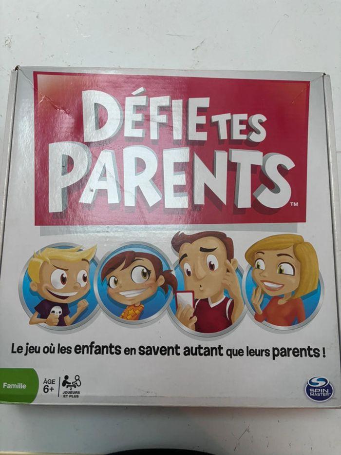 Jeu défie tes parents