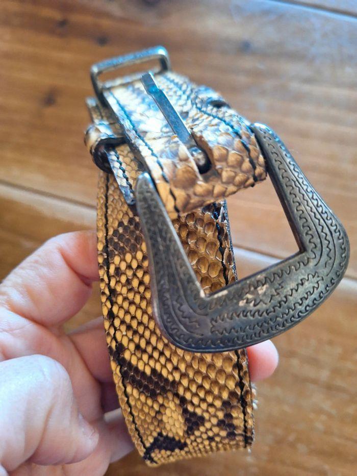 Ceinture en cuir - photo numéro 1