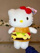 Peluche Hello Kitty déguisement Hamburger 🍔