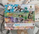 Poster et puzzle SPORT LOONEY TUNES WARNER BROS PIROUETTE CACAHOUETE MC DONALD'S neufs