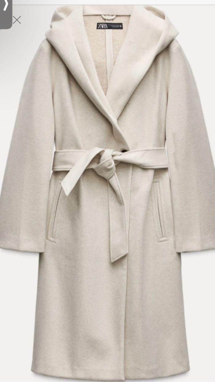 Beau manteau  zara étiquettes neuf taille M - photo numéro 2