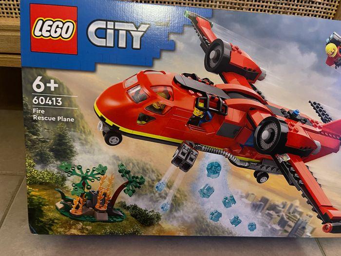 Avion de sauvetage pompier lego city 60413 - photo numéro 2