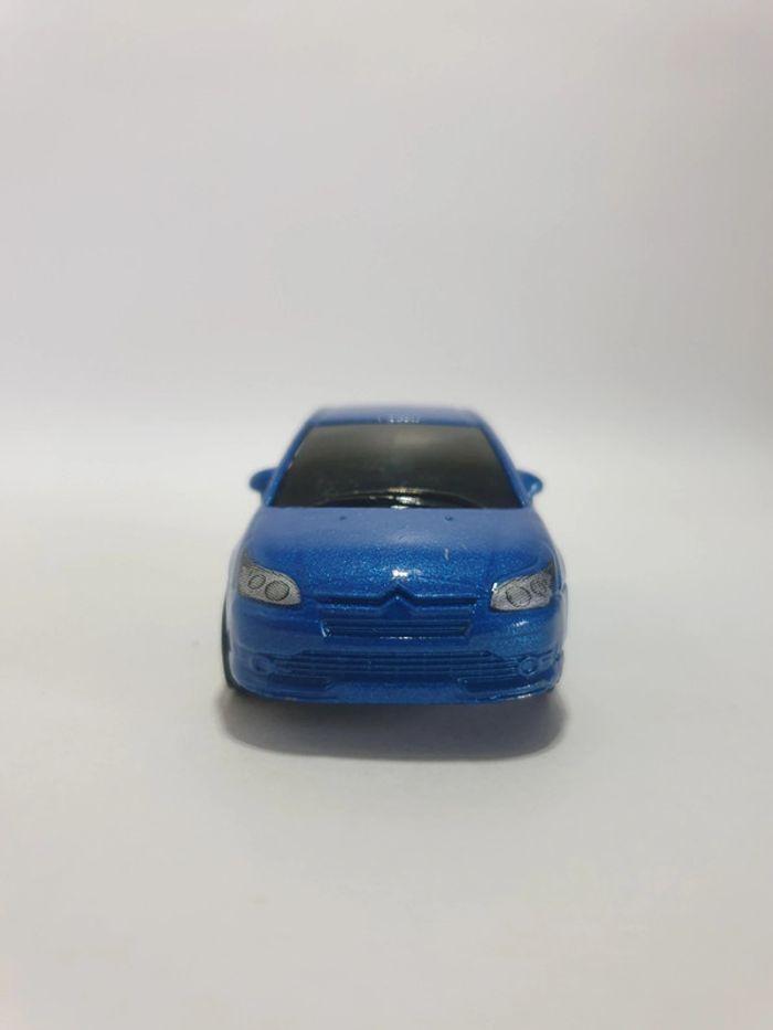 Citroën C4 Coupé Bleu Métallisé Majorette 254F - 1/57 - photo numéro 2