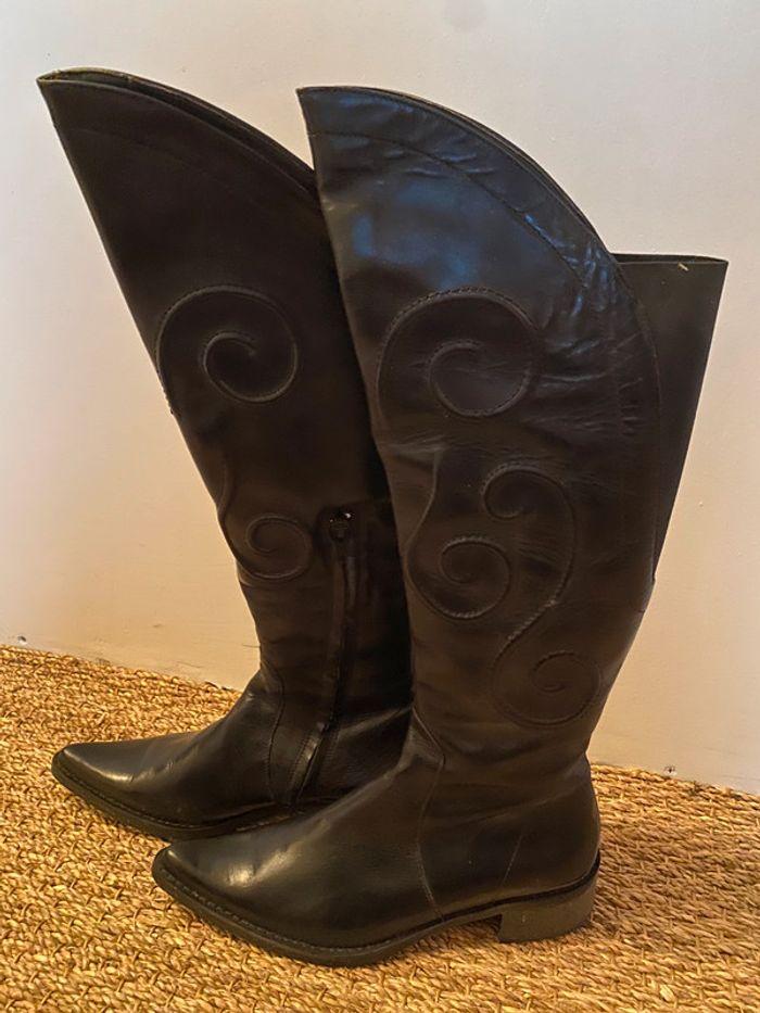 Bottes Cuir - photo numéro 3