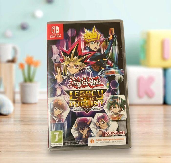 Jeu switch Yi-gu-oh Legacy of duelist neuf - photo numéro 1