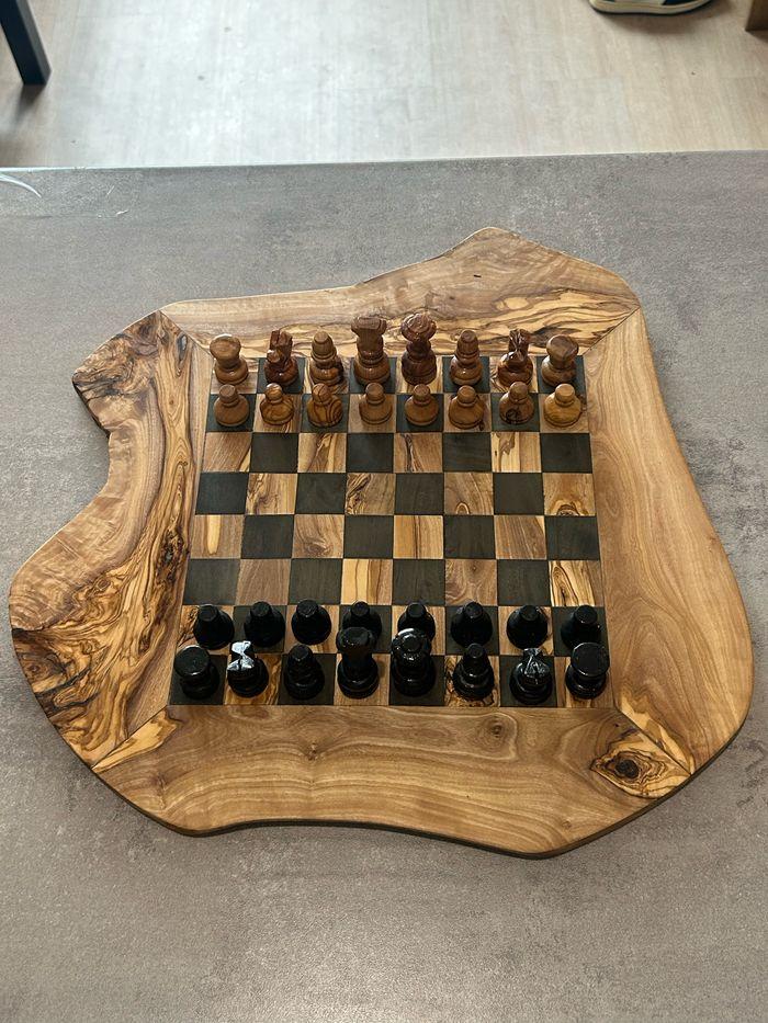 Jeux d’échecs en bois d’oliviers - photo numéro 2