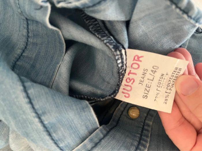 1 chemise en jeans et 1 robe flanelle à carreaux - photo numéro 7