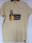 Tee-shirt jaune ananas L