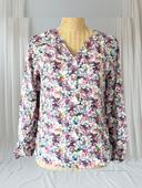 Blouse fleurie 36/38 S/M