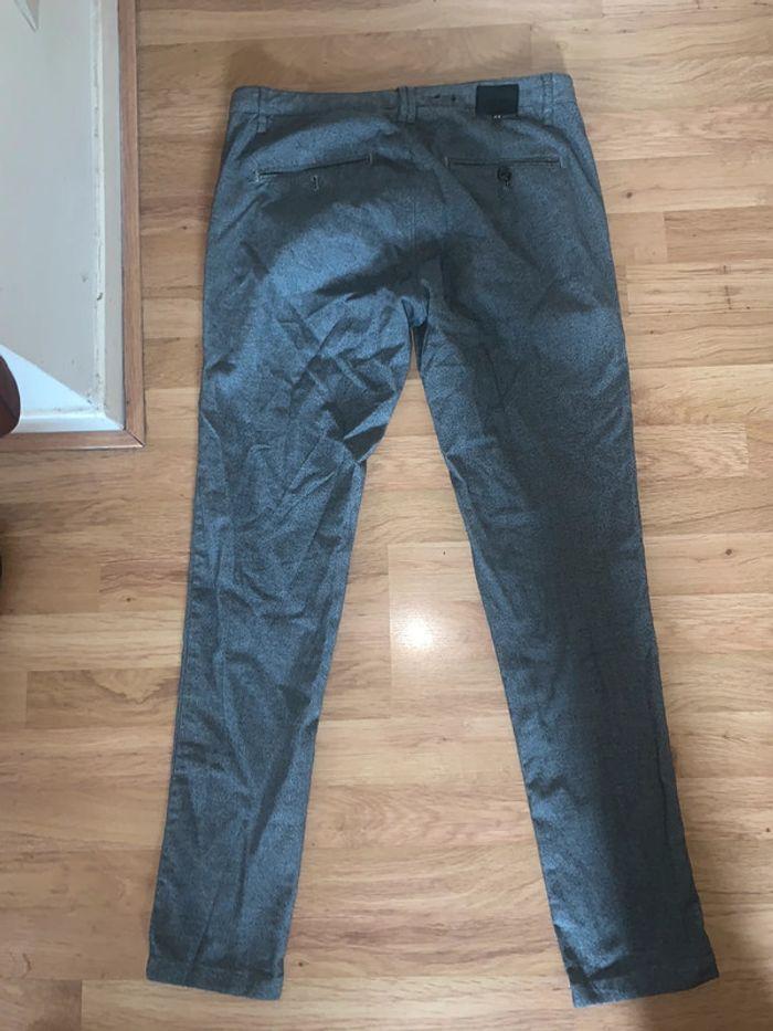 Pantalon de ville gris Zara men taille 42 - photo numéro 3