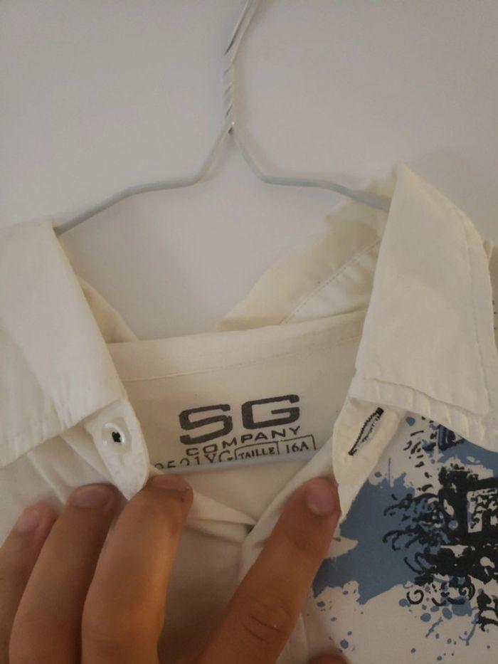 Chemise blanche SG512 - photo numéro 3