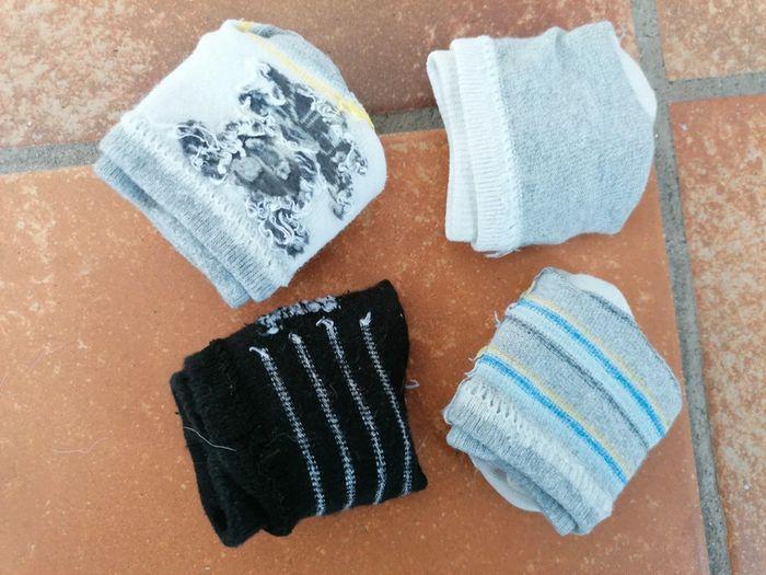 Lot de 4 paires de chaussettes anti dérapante bébé garçon fille - photo numéro 4