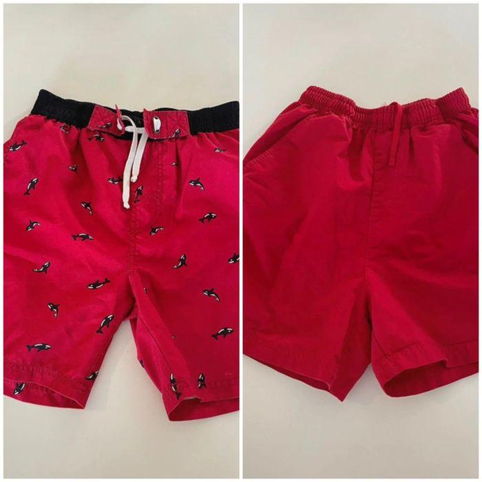 Lot de 2 shorts de bain 10 ans garçon - photo numéro 1