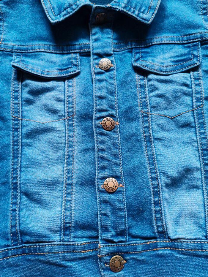 Veste en jean bébé fille 80 cm - photo numéro 3