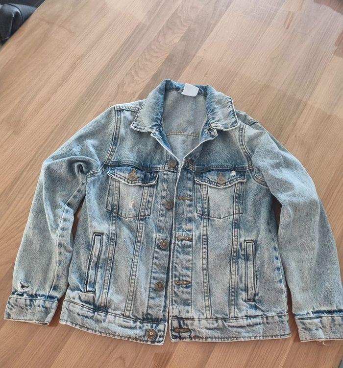 Veste en jean Zara - photo numéro 1