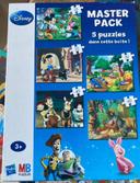 Lot de 5 puzzles Disney