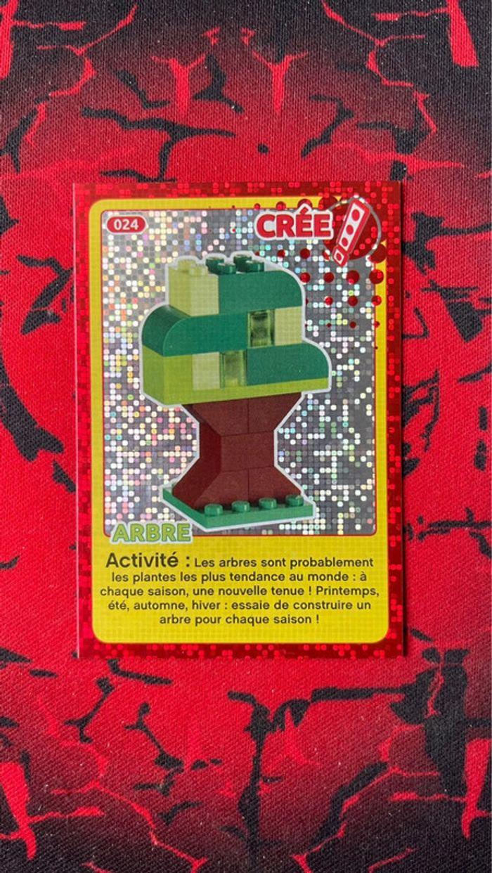 Carte Lego Créé ton Monde #024 - Arbre