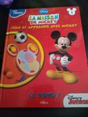 Livre d'histoire la maison de Mickey