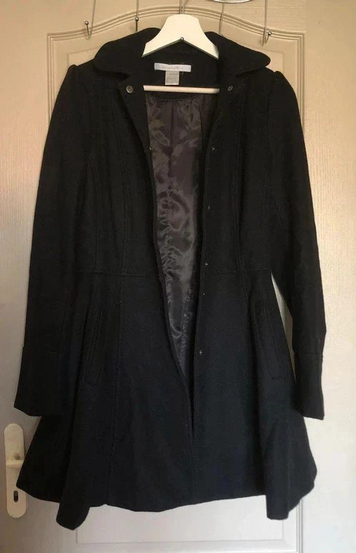 Manteau long noir Femme taille 38 / M - photo numéro 2