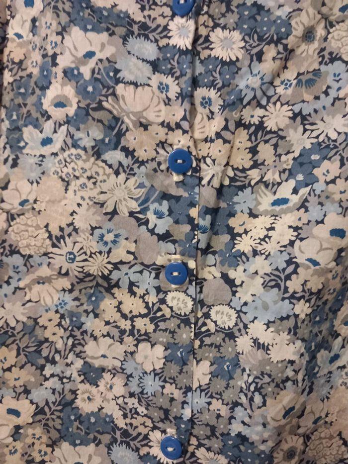 Blouse liberty Thorpe bleu 5 ans (petit 5 ans) - photo numéro 8