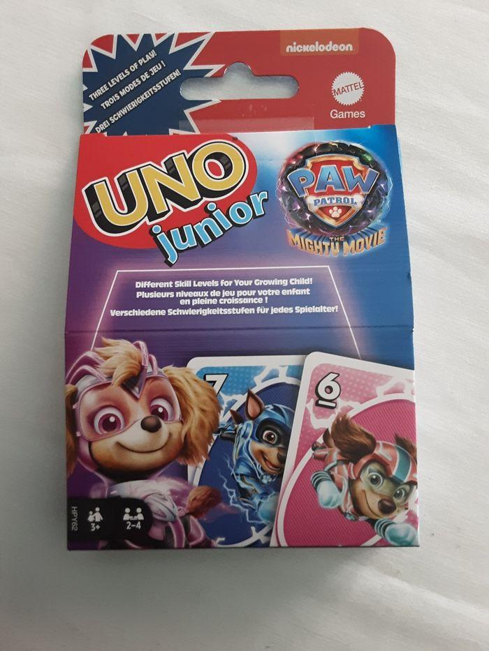 Jeu de cartes Uno Pat’patrouille neuf - photo numéro 1